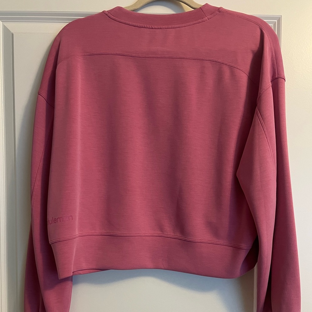 Lululemon cropped softstream crewneck